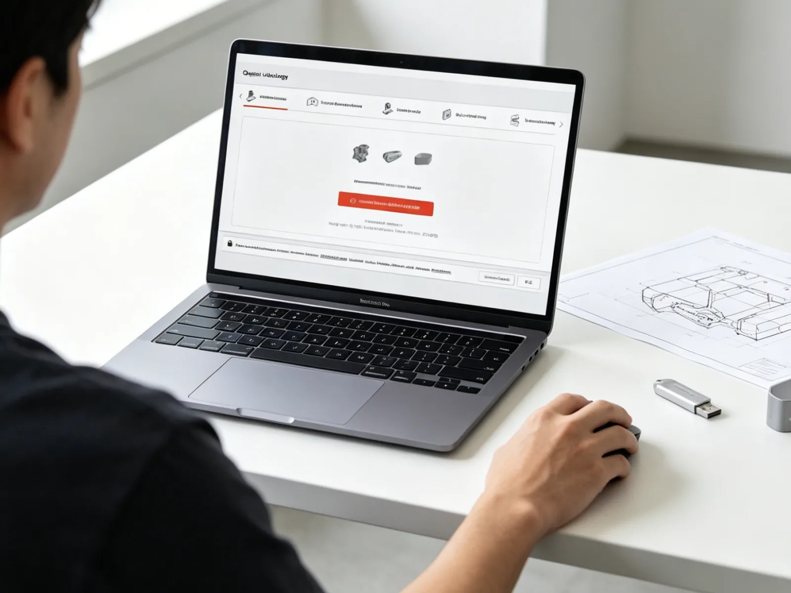 Upload CAD files for enclosure manufacturing review