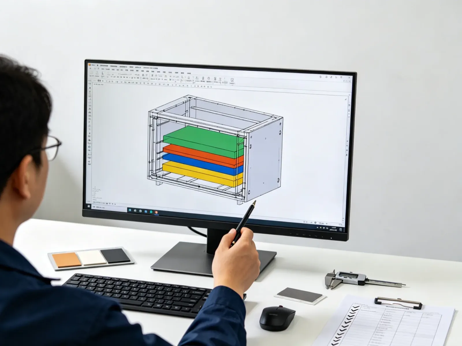 Engineering review of enclosure manufacturability