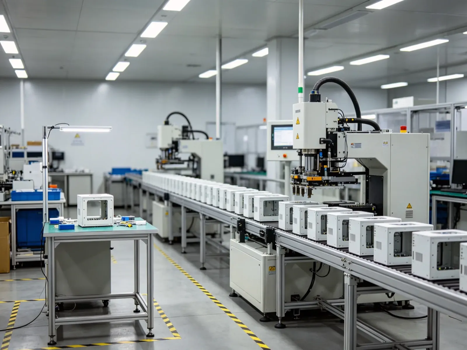 Scale from low-volume to mass enclosure production