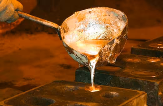 Low-pressure die casting