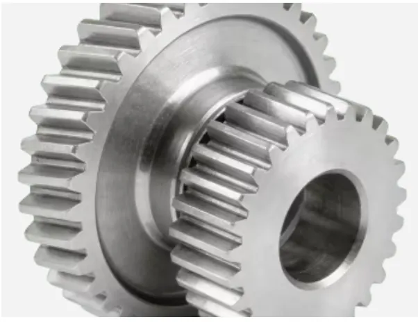 Gear machining part