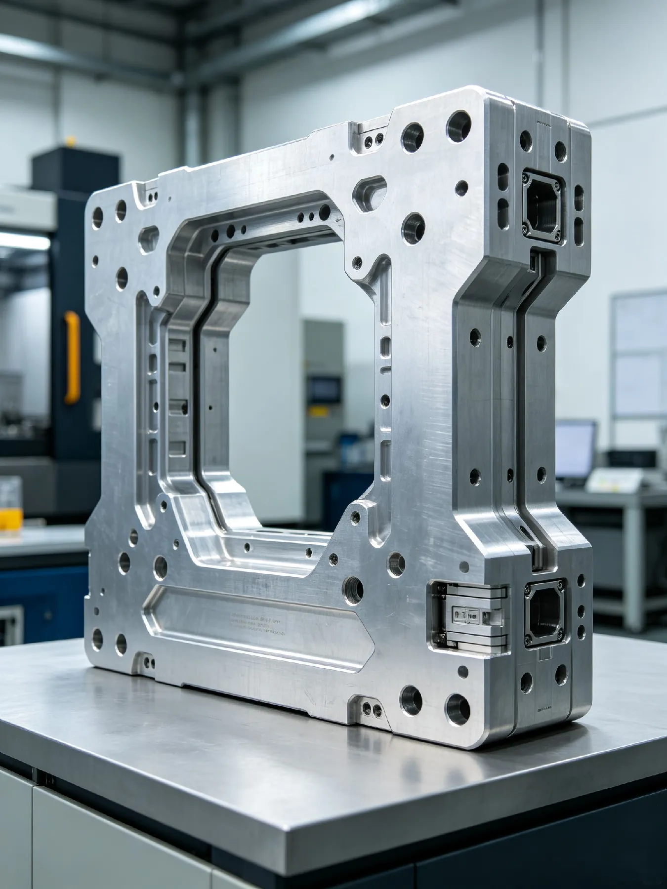 Large structural CNC machined components