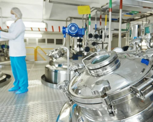 Food and pharmaceutical using stainless steel sheet