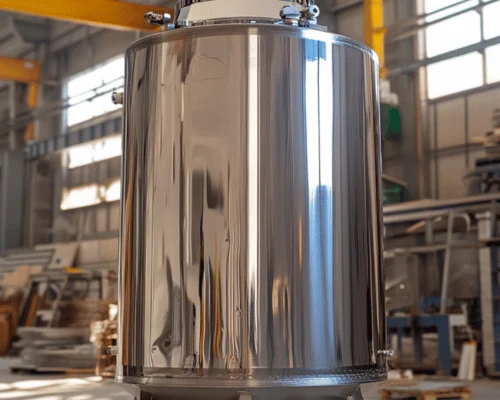 Tanks, silos and transport using stainless steel sheet