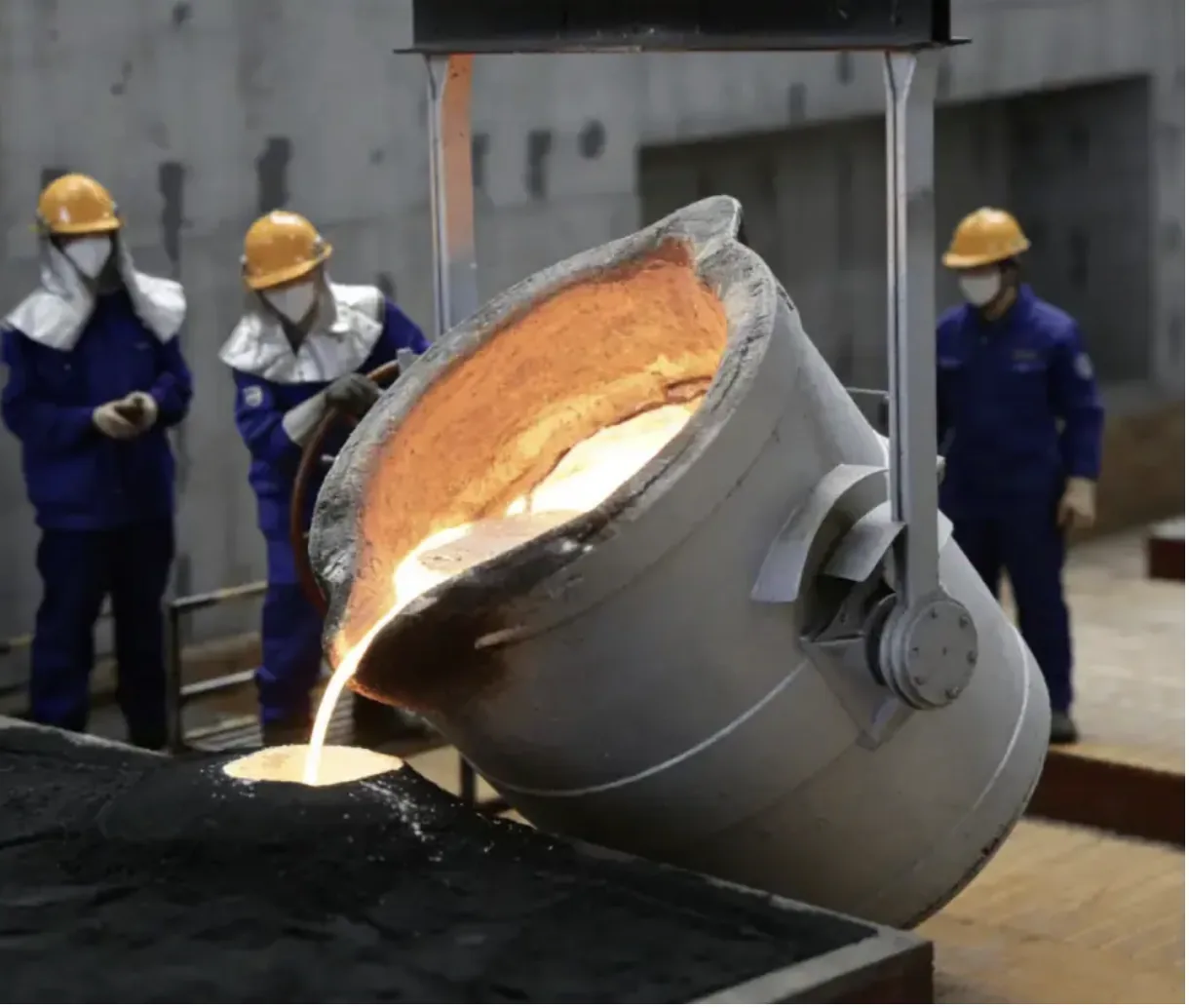 Sand casting process overview