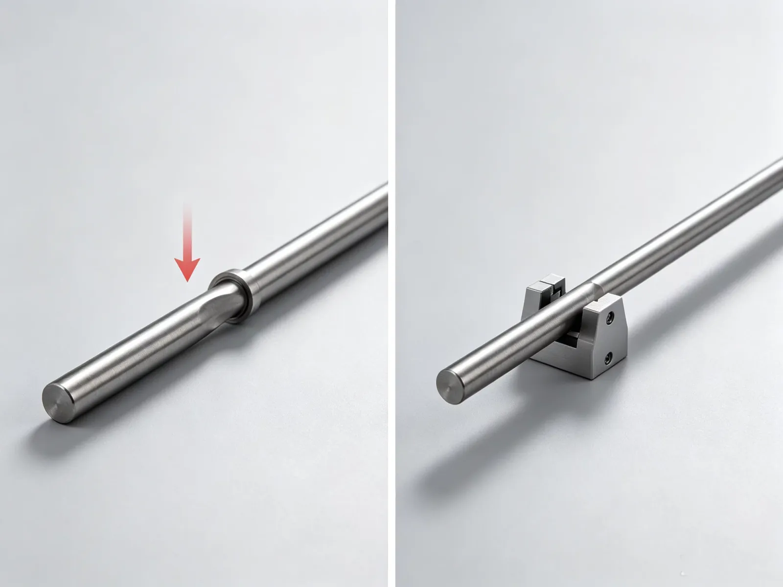 Part bending or deflection