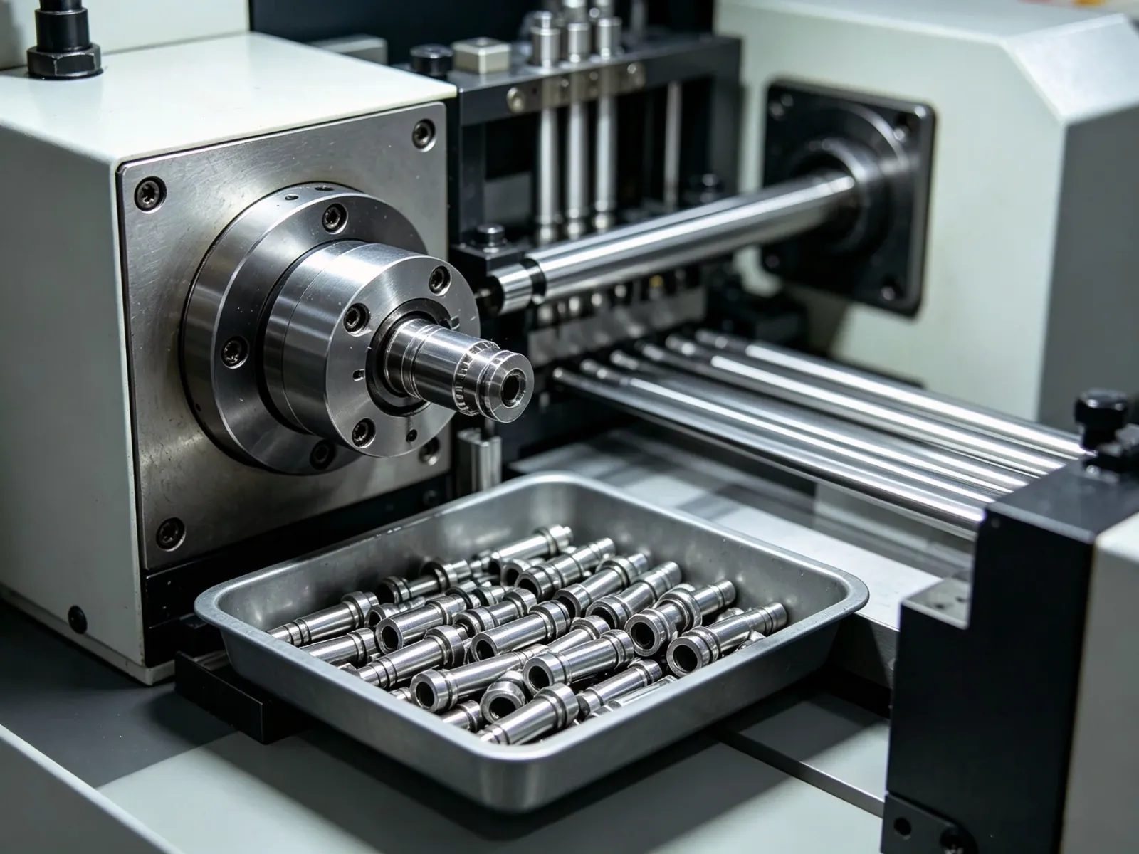Volume production Swiss machined parts