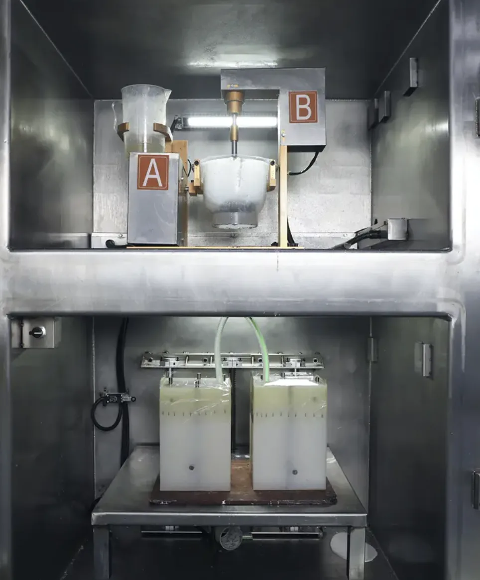 Vacuum casting process